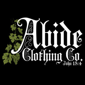 Abide Clothing Co Verse Shirt-Black Design