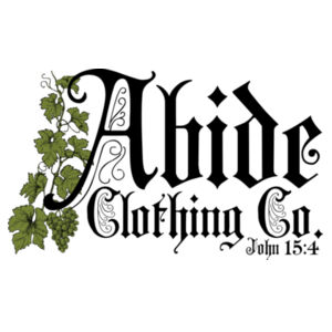 Abide Clothing Co Verse Shirt-White Design