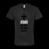 Unisex Poly-Rich V-Neck T-Shirt Thumbnail