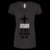Women's Poly-Rich V-Neck T-Shirt Thumbnail