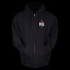 Unisex Full-Zip Hooded Sweatshirt Thumbnail